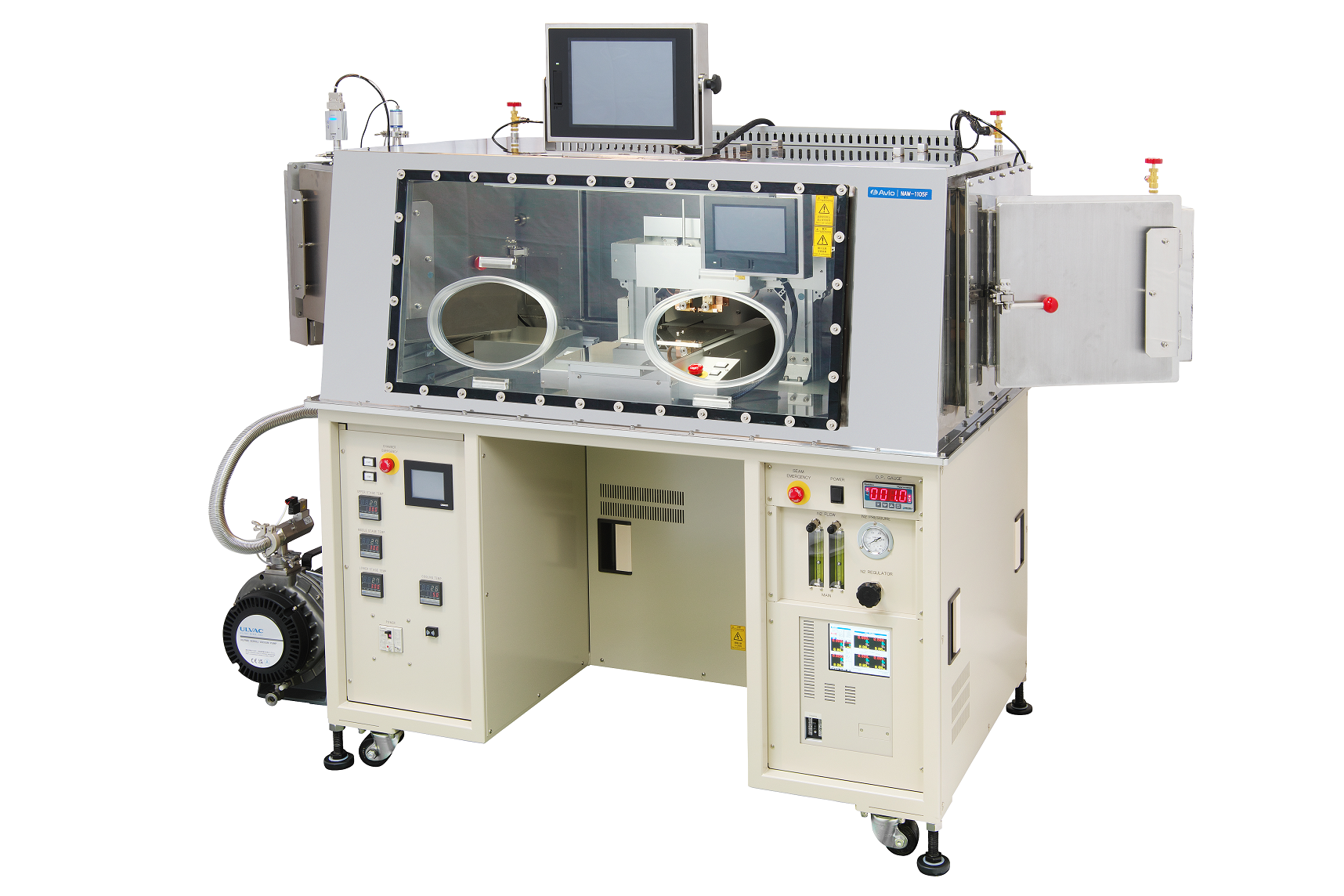 N2 Gas Semi-Automatic Parallel Seam Sealer
